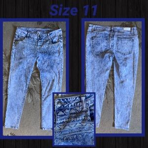 Celebrity Pink Tie-dye Jeans size 11